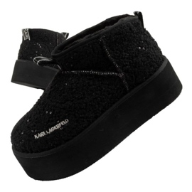 Chaussures, bottes de neige Karl Lagerfeld Thermo KL48522WW0S le noir 1