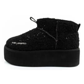 Chaussures, bottes de neige Karl Lagerfeld Thermo KL48522WW0S noir 2