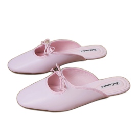 Flip rose -flops construit sur une semelle plate 5