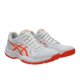 Asics upcurt 6 1072A107 102 Volleyball Chaussures blanche 1