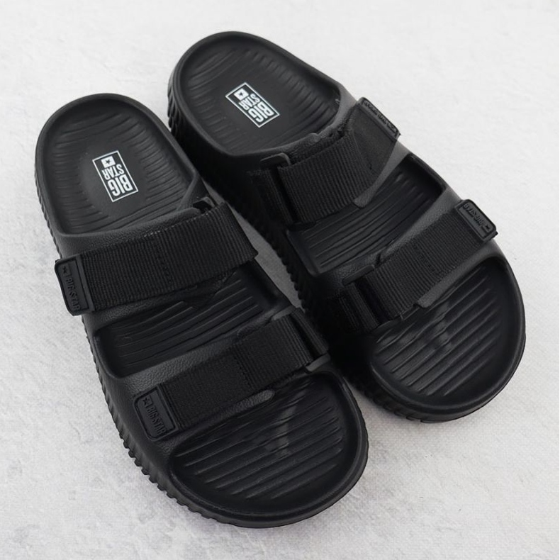 Big Star RR174A026 Flip -flops noir 1