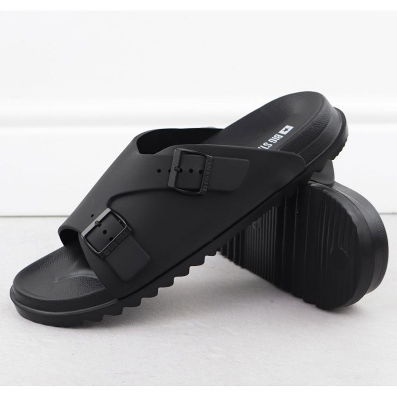 Big Star RR174A019 tongs le noir 1 Big Star RR174A019 tongs le noir 1