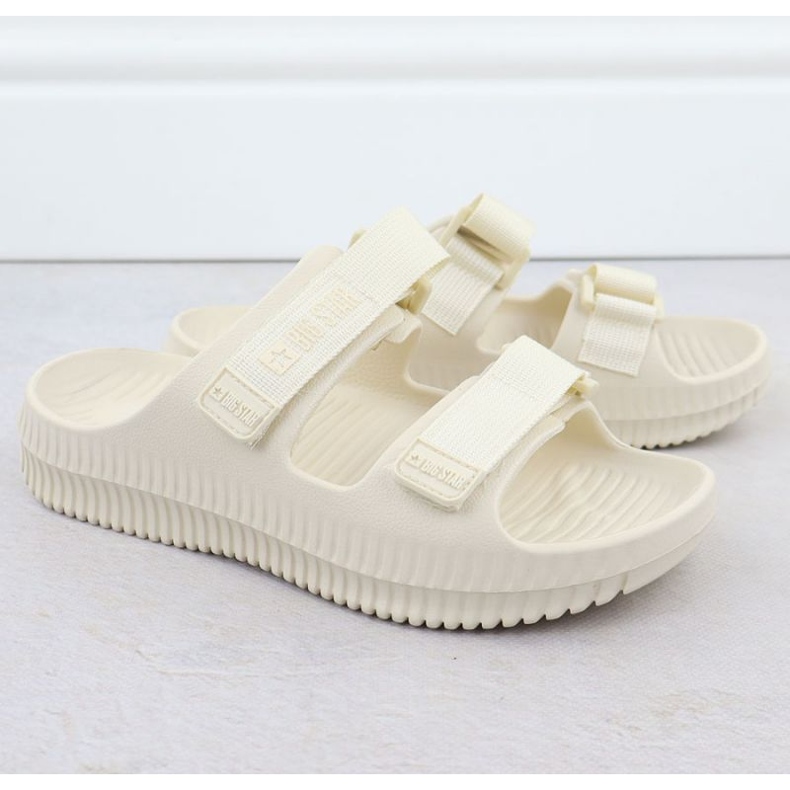 Big Star RR274A529 Flip -flops beige 1 Big Star RR274A529 Flip -flops beige 1