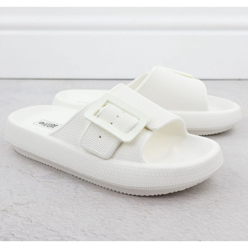 Slippers pour femmes Big Star RR274A584 White blanche 1