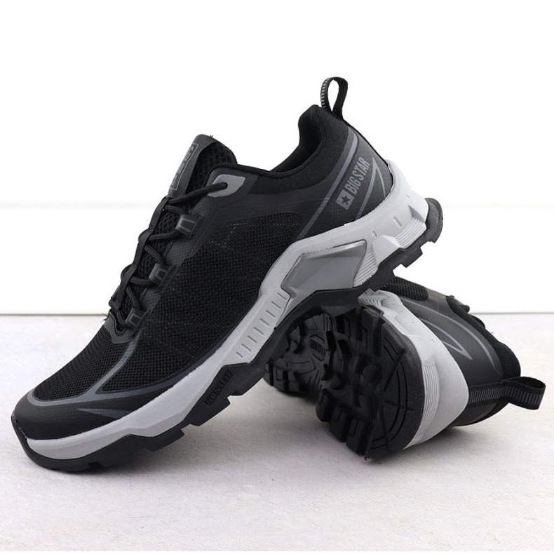 Chaussures de sport pour hommes Big Star RR174012 Black noir 1