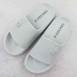 Flops de mousse pour femmes Vinceza 75210 Gray gris 1 Flops de mousse pour femmes Vinceza 75210 Gray gris 1