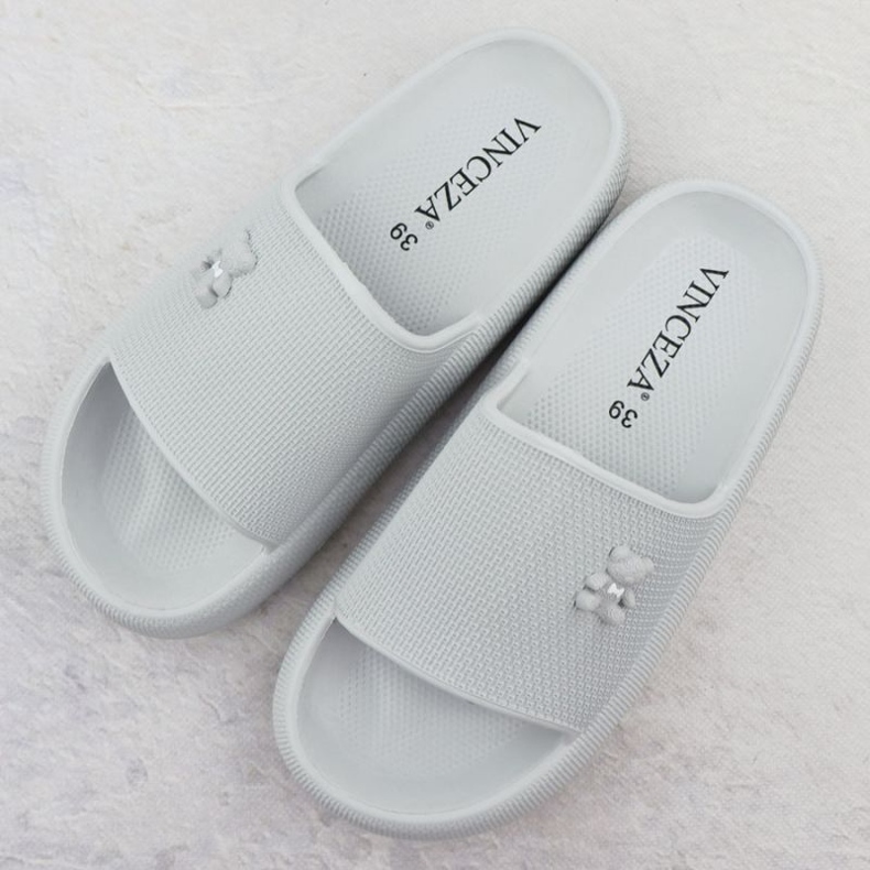 Flops de mousse pour femmes Vinceza 75210 Gray gris 1 Flops de mousse pour femmes Vinceza 75210 Gray gris 1