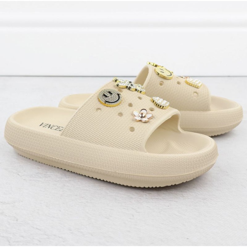 Vinceza 76055 Jan404b Flops beige 1