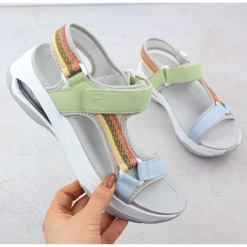 Sandales Rieker 3151-90 pour femmes bleu 1 Sandales Rieker 3151-90 pour femmes bleu 1