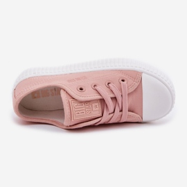 Big Star RR374011 Pink Lace -Up Sneakers rose 2
