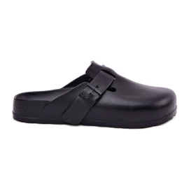 Big Star Flip Flip -flops Clogs pour hommes avec une grosse étoile RR174A022 BOUCLE NOIR 7