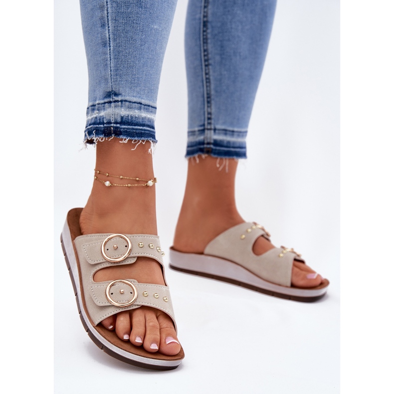 Femme confortable Inblu CP000054 Beige 2 Femme confortable Inblu CP000054 Beige 2