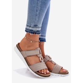 Flip pour femmes -flops sur le beige inblu cn0007g beige 1