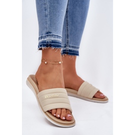 Slippers beige inblu SF000003 2