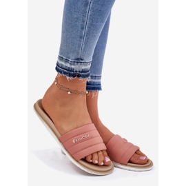 Tongs inblu sf000003 pour femmes roses 1