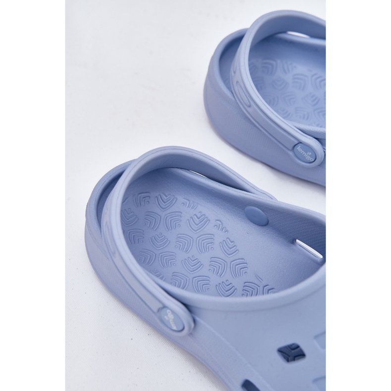 Les tongs en mousse Lemigo 806 bleu 2