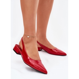 Ballerines rouges à thèmes basses rouges 2