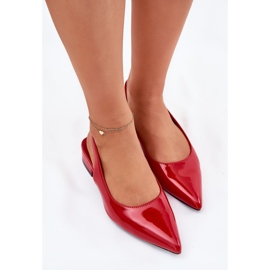 Ballerines rouges à thèmes basses rouges 5