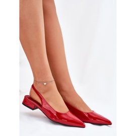 Ballerines rouges à thèmes basses rouges 6