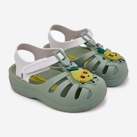 Velcro Children's Sandals Fruit 83615 Ipanema Summer XIV Baby Green vert 1