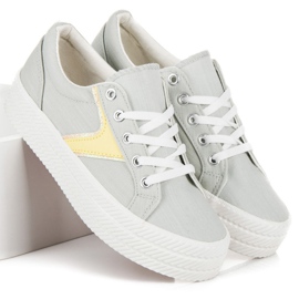 Kylie Baskets sur la plate-forme gris 2 Kylie Baskets sur la plate-forme gris 2