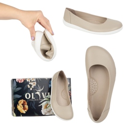 Olivier Les pompes minimalistes aux femmes aux pieds nus ont glissé 1771pol beige 2 Olivier Les pompes minimalistes aux femmes aux pieds nus ont glissé 1771pol beige 2