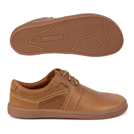 Olivier Hommes aux pieds nus brun 1