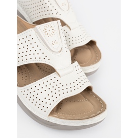 Seastar Tongs de coupe blanc confortable 2