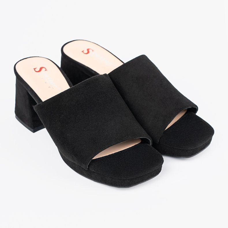 Seastar Talons hauts noirs des femmes 1