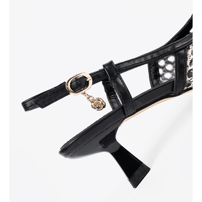 Goodin Pompes à thee-thee noire le noir 1