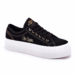 Sneakers matériels pour femmes sur la plate-forme Lee Cooper LCW-25-31-3431L le noir 4