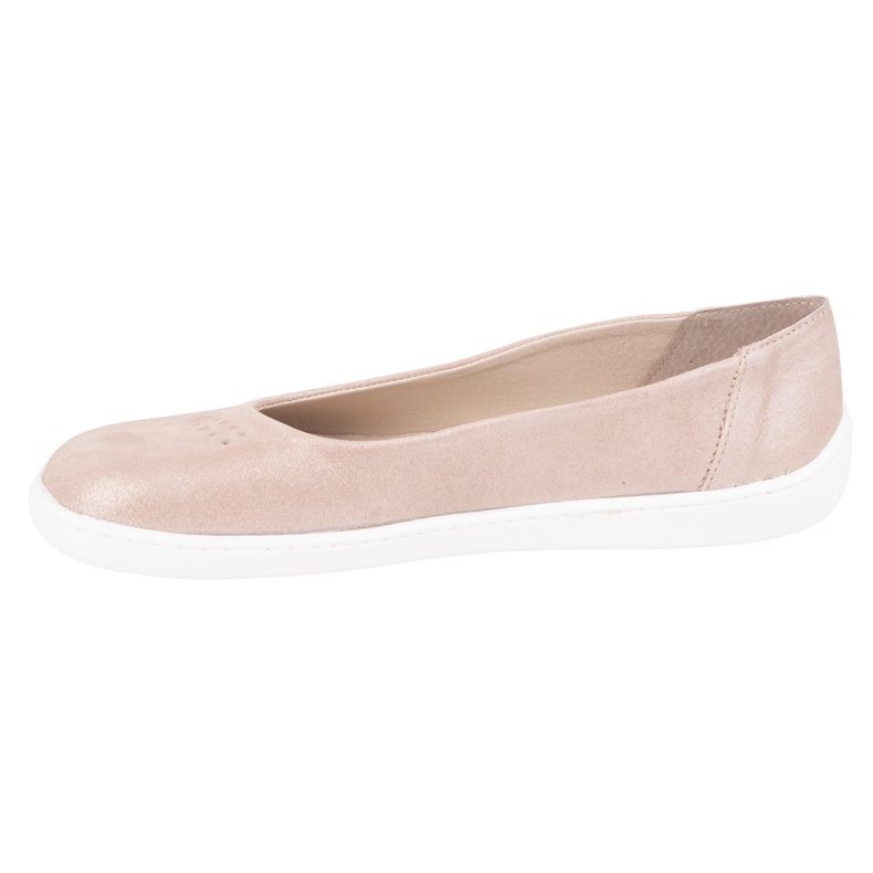 Olivier Pompes minimalistes aux pieds nus Slip-in 1771pol mini satin rose 1