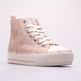 Cross Jeans Les baskets pour femmes croisent les jeans KK2R4045c rose 1
