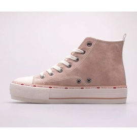 Cross Jeans Les baskets pour femmes croisent les jeans KK2R4045c rose 2