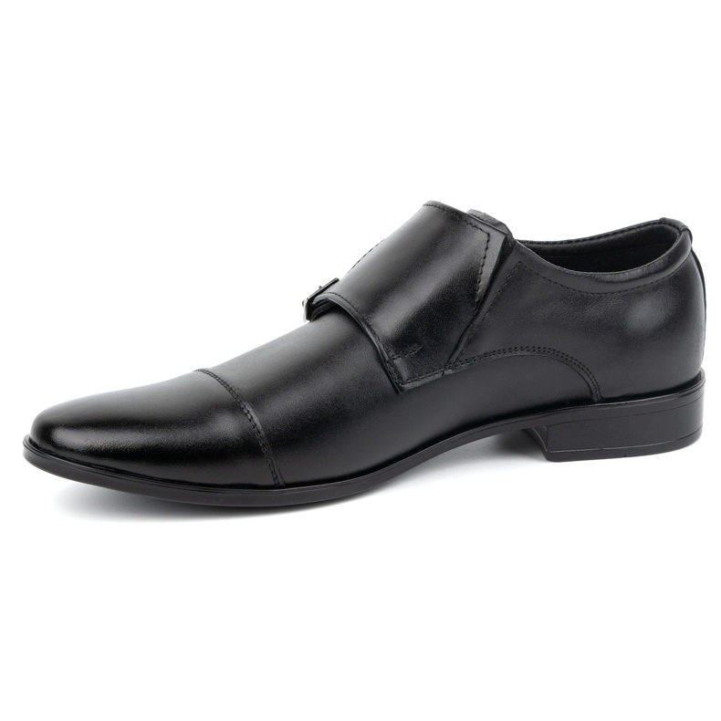 Olivier Chaussures habillées en cuir Monki 306LU noir 1