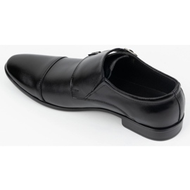 Olivier Chaussures habillées en cuir Monki 306LU noir 4
