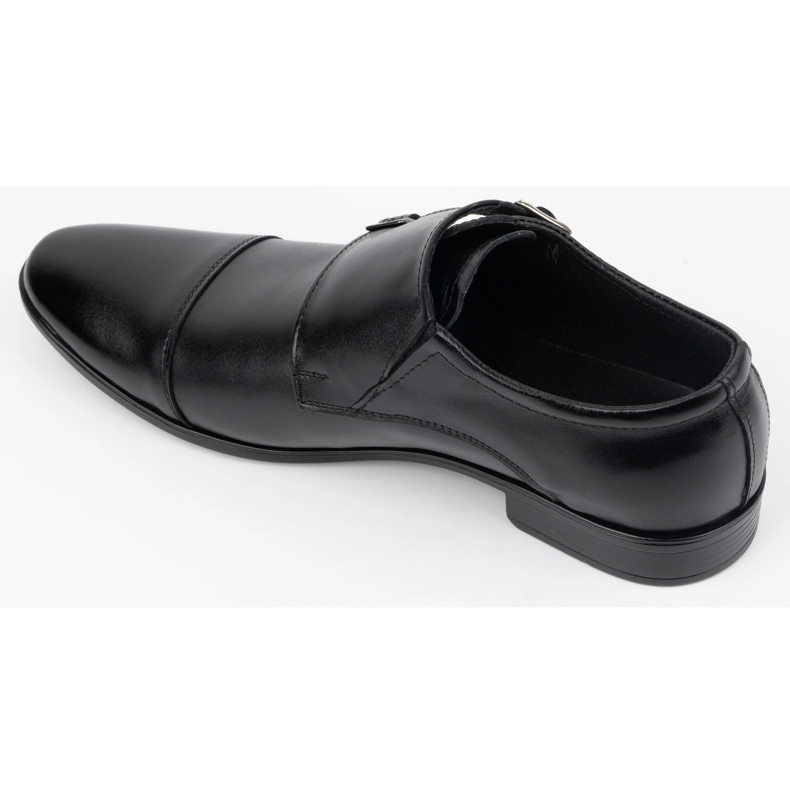 Olivier Chaussures habillées en cuir Monki 306LU noir 4