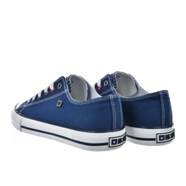 Sneakers pour femmes Big Star NN274653 Navy Blue Shoes 2