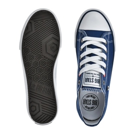 Sneakers pour femmes Big Star NN274653 Navy Blue Shoes 1