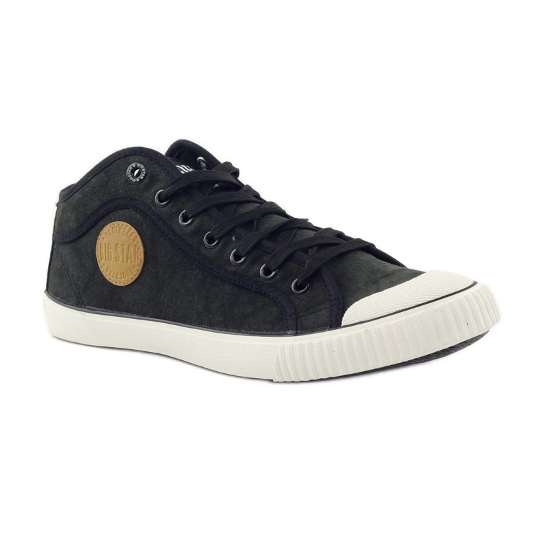 Baskets pour hommes Big Star 174013 le noir 1 Baskets pour hommes Big Star 174013 le noir 1