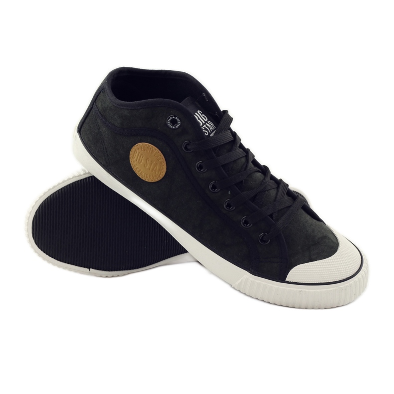 Baskets pour hommes Big Star 174013 noir 3