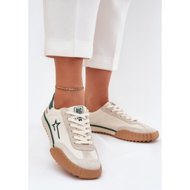 Big Star NN274867 baskets basses pour femmes beige 2