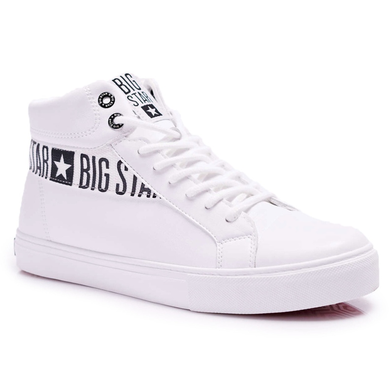 Baskets Homme Low Big Star High Blanc EE174340 blanche 5