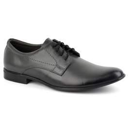 Olivier Chaussures masculines Cuir formel 292L Gris 2