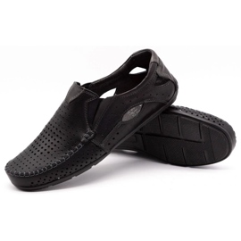 Olivier Laceurs pour hommes 901 pour le visage noir d'été le noir 3