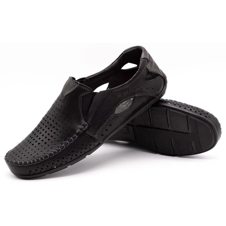 Olivier Laceurs pour hommes 901 pour le visage noir d'été le noir 3 Olivier Laceurs pour hommes 901 pour le visage noir d'été le noir 3