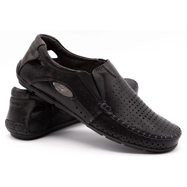 Olivier Laceurs pour hommes 901 pour le visage noir d'été le noir 4 Olivier Laceurs pour hommes 901 pour le visage noir d'été le noir 4