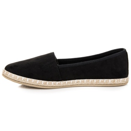 Espadrilles en daim le noir 4