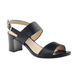 Caprice 28302 sandales noires 1