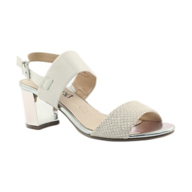 Sandales Caprice chaussures femme 28302 brun jaune 1
